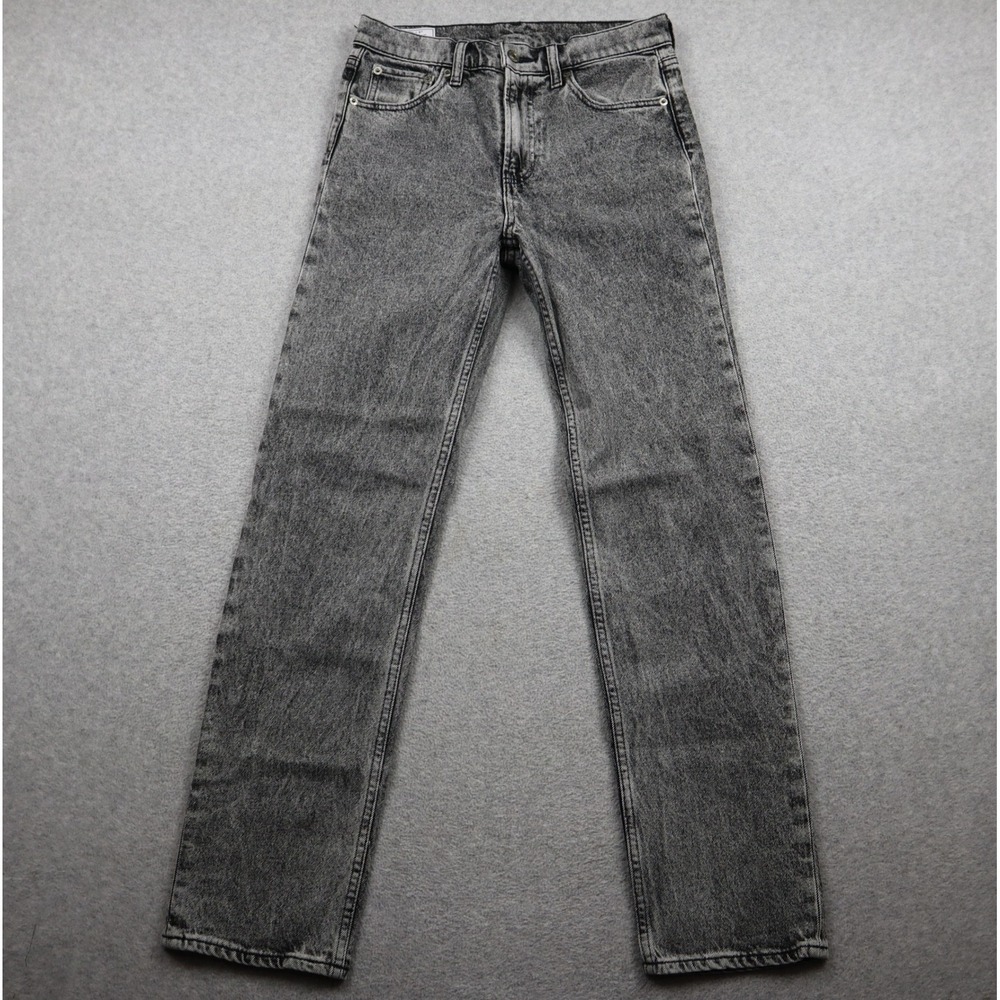 GAP Jeans Women 28/6R '90s Straight High Rise Gray Acid Wash Denim Casual Retro
